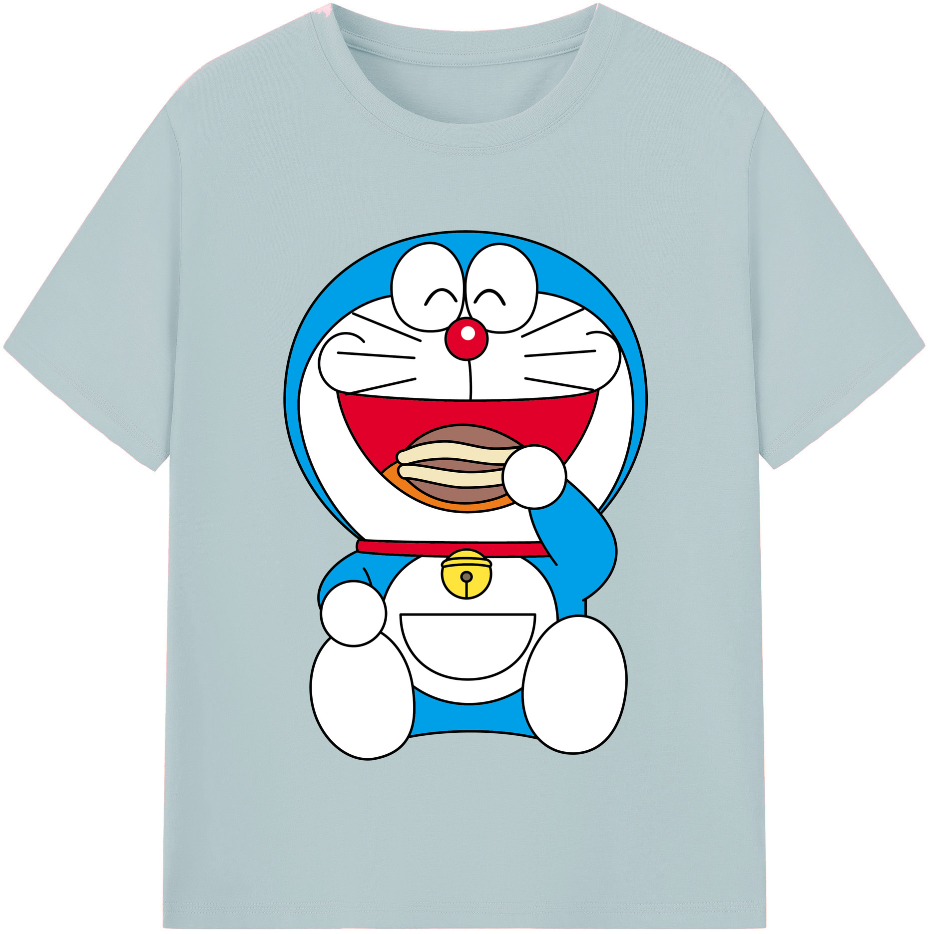 （画像用） ドラえもん Doraemon 綿100％半袖Tシャツ（フロントプリント）